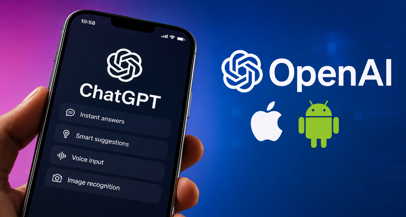 OpenAI anuncia novo avanço no ChatGPT para dispositivos móveis com foco em performance e integração total